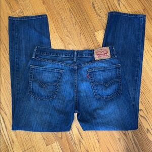 Levi's 514 Athletic Fit Made Jul 2017 Blue Jeans W/33 L/30